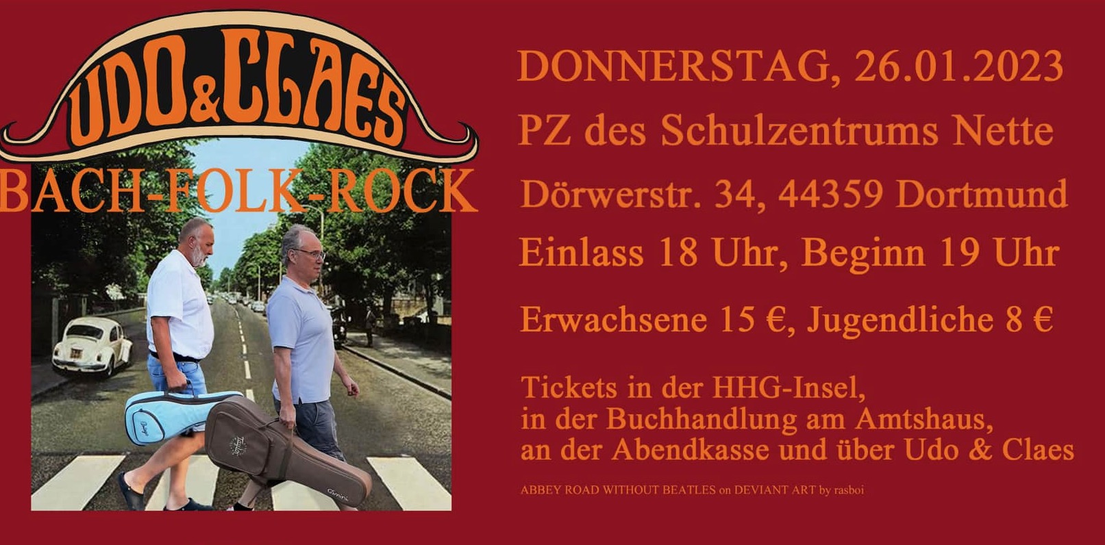 Claes und Udo - Bach, Folk, Rock